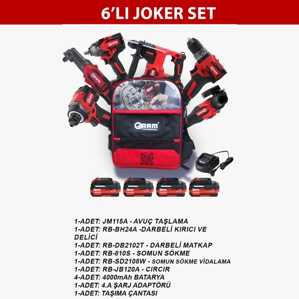 6'lı Joker Set