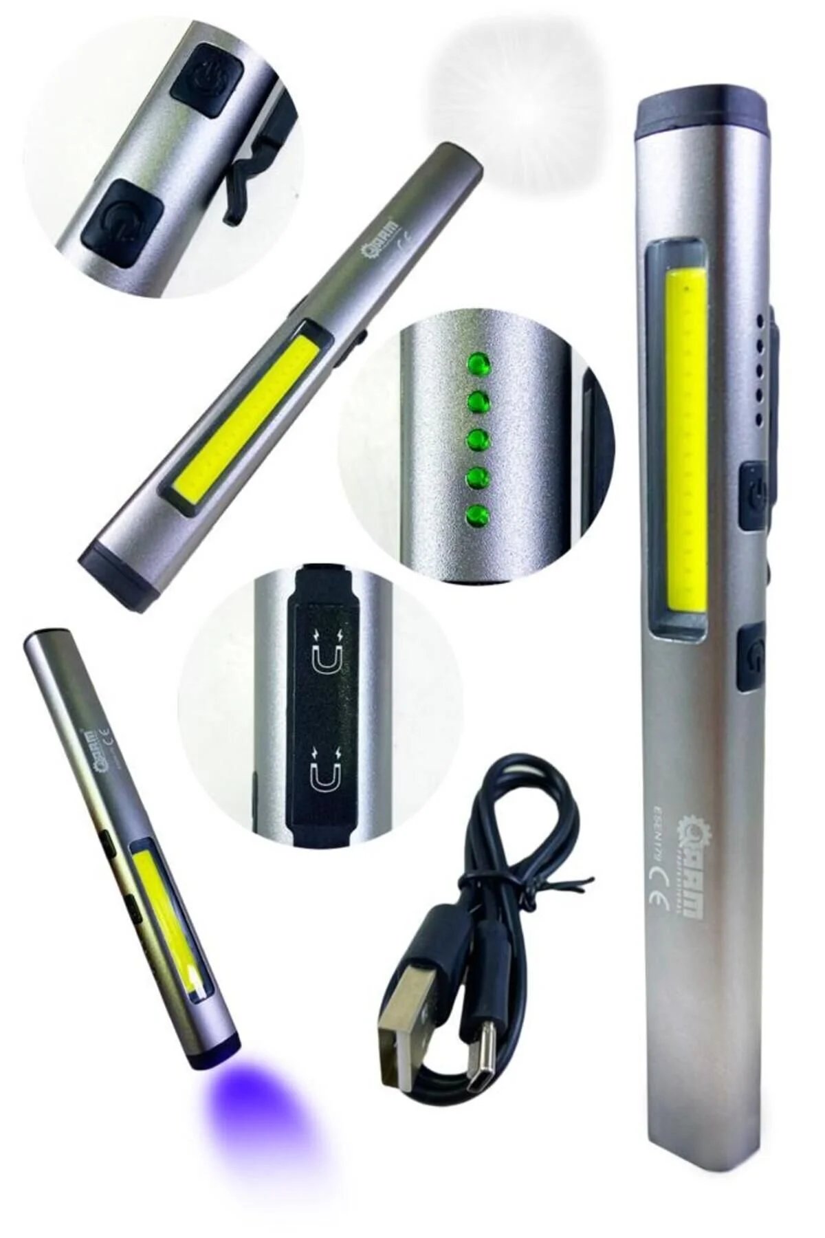 Arm ESEN179 Kalem Led Ultra Viyole Işık Profesyonel 450 Lumen