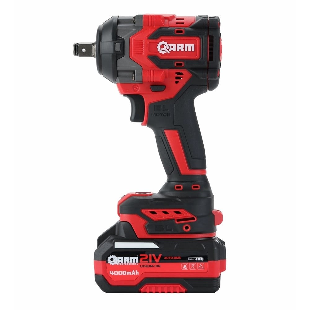 ARM RB-809S 21V 850 N.m Güçlü Kömürsüz Tork Canavarı Şarjlı Somun Sökme Makinesi