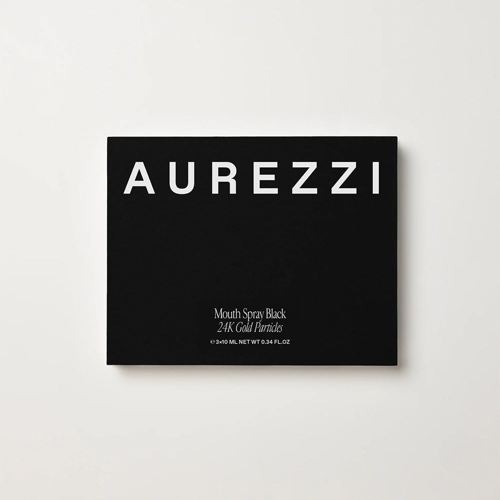 Aurezzi Mouth Spray Black Gold Fresh Mint 3Lü Ağız Spreyi