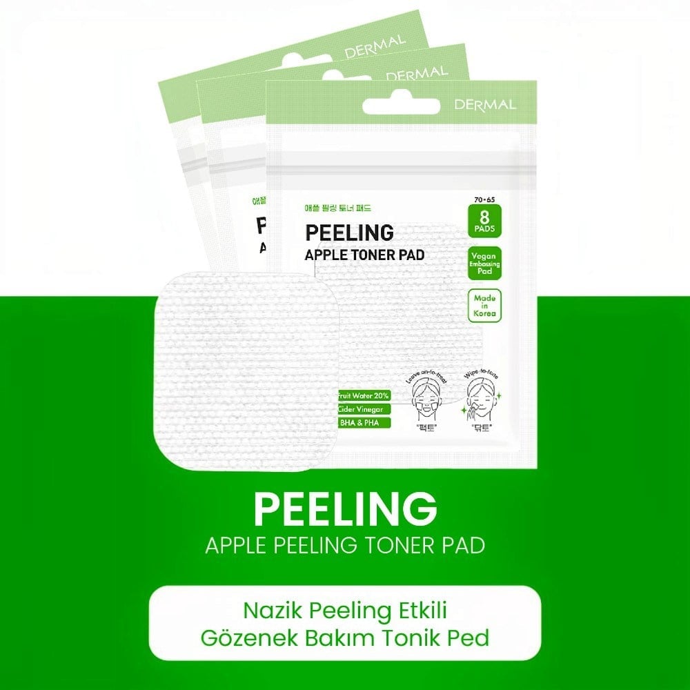 Dermal Peeling Elmali Tonik Ped