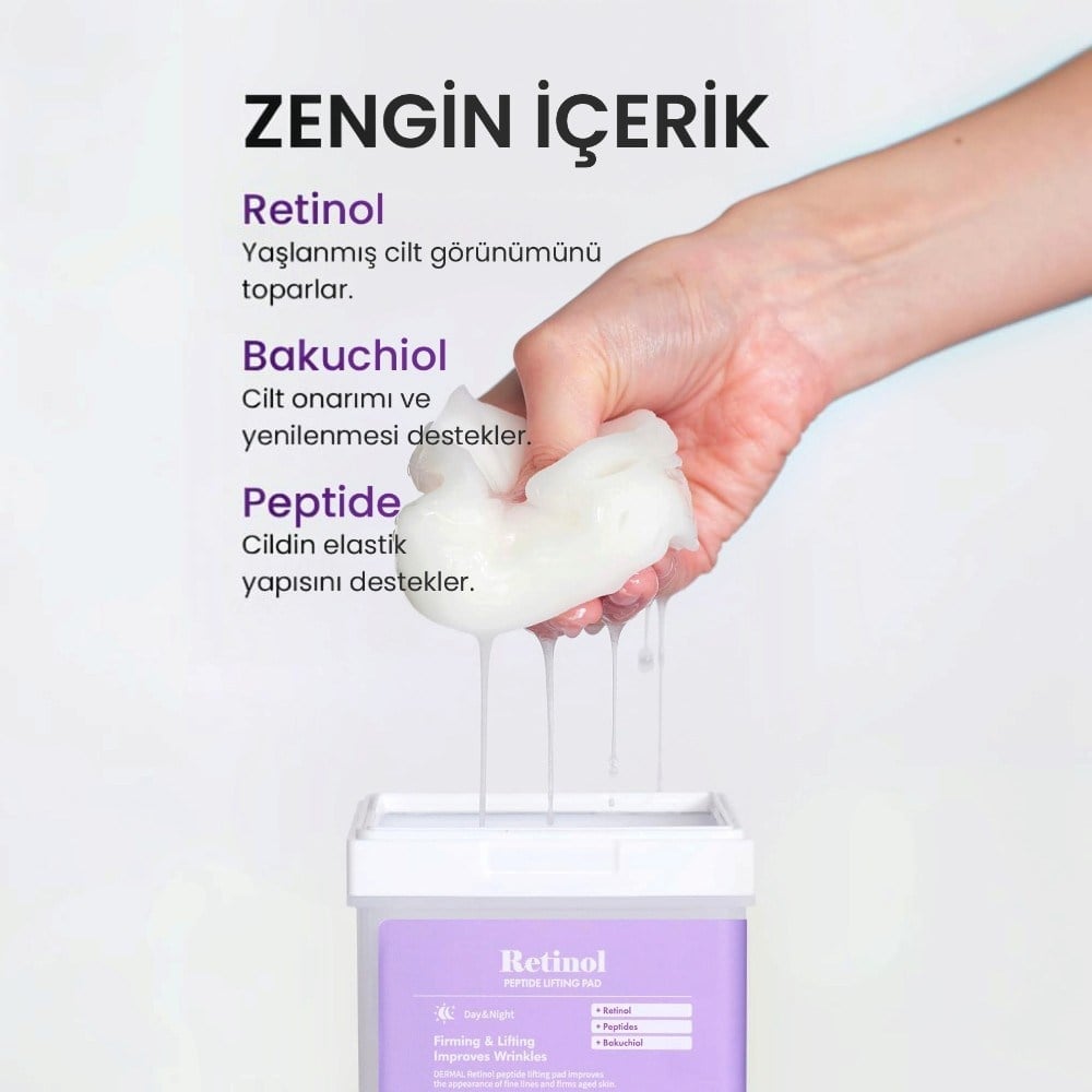 Dermal Retinol Peptide Lifting Pad