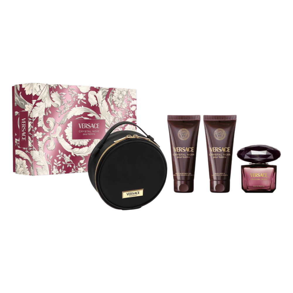 Versace Crystal Noir 100Ml+ 100Ml Bl+100Ml Sg Edp Set
