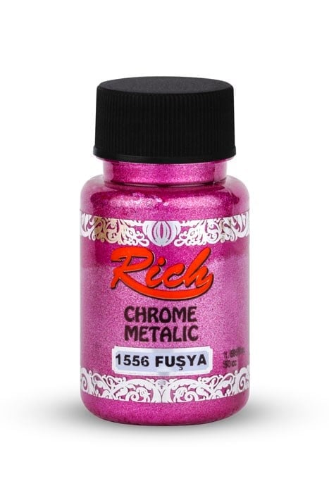   CHROME METALİK 50 ML FUŞYA Stok Kodu: CHR-050-02698