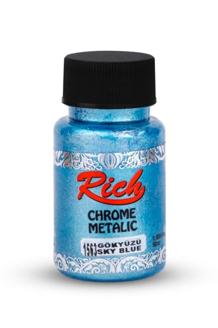   CHROME METALİK 50 ML GÖKYÜZÜ Stok Kodu: CHR-050-02705