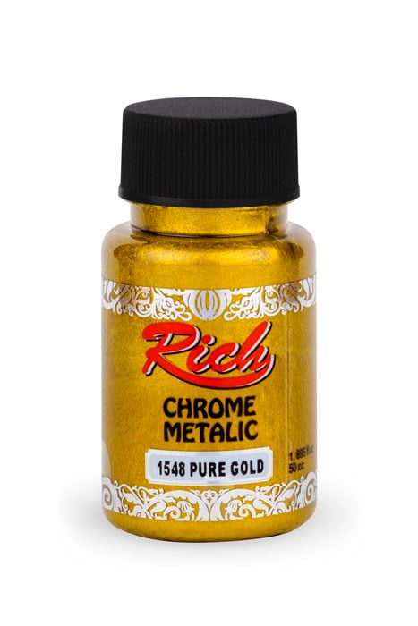   CHROME METALİK 50 ML PURE GOLD Stok Kodu: CHR-050-02684