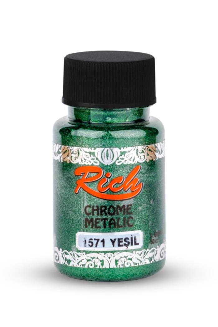   CHROME METALİK 50 ML YEŞİL Stok Kodu: CHR-050-01973