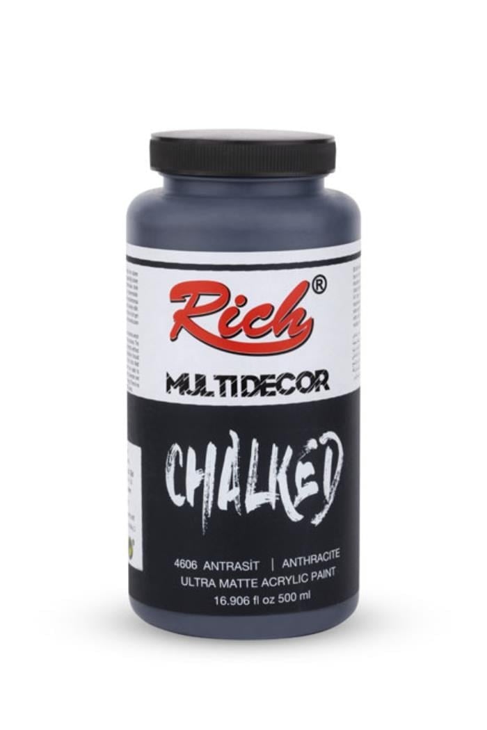   MULTİ DECOR CHALKED 500 ML ANTRASİT Stok Kodu: MDC-500-09252