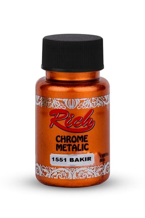 CHROME METALİK 50 ML BAKIR Stok Kodu: CHR-050-02687
