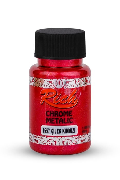 CHROME METALİK 50 ML ÇİLEK KIRMIZI Stok Kodu: CHR-050-02699