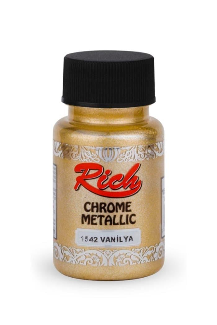CHROME METALİK 50 ML VANİLYA Stok Kodu: CHR-050-01945