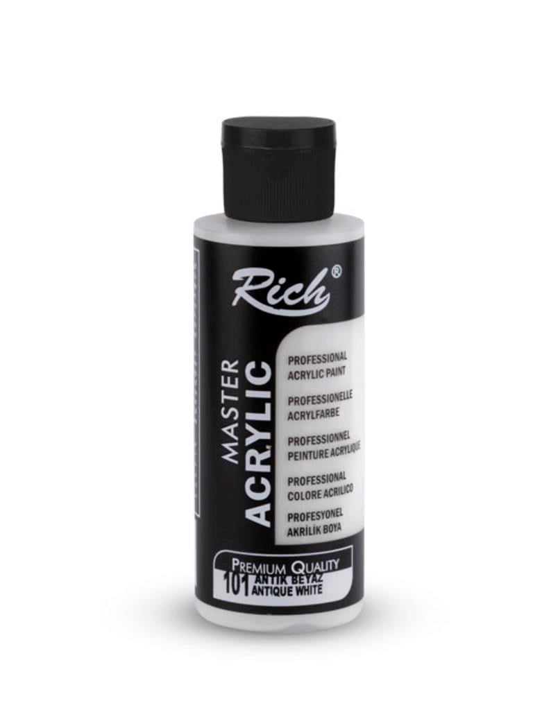MASTER AKRİLİK 120 ML ANTİK BEYAZ Stok Kodu: AKR-120-101