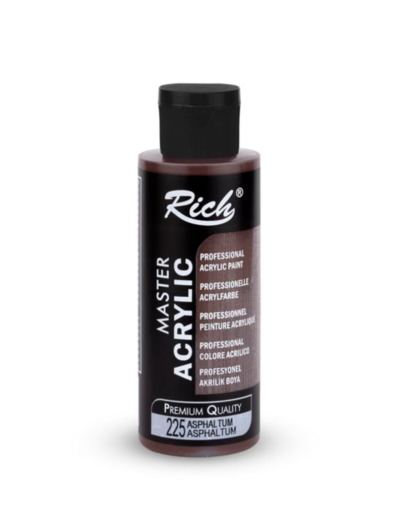 MASTER AKRİLİK 120 ML ASPHALTHUM Stok Kodu: AKR-120-225