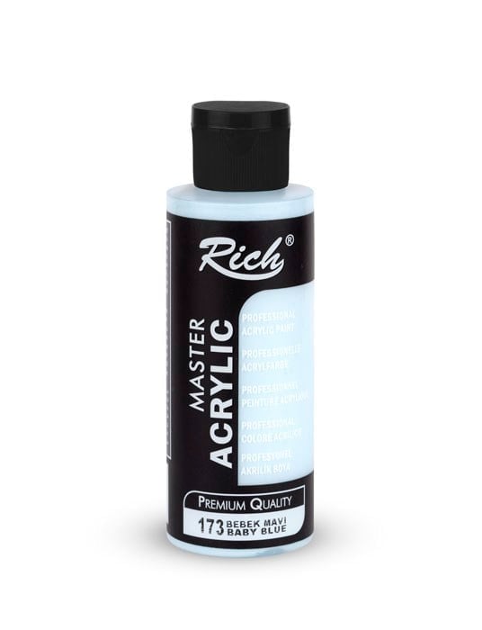 MASTER AKRİLİK 120 ML BEBEK MAVİ Stok Kodu: AKR-120-173