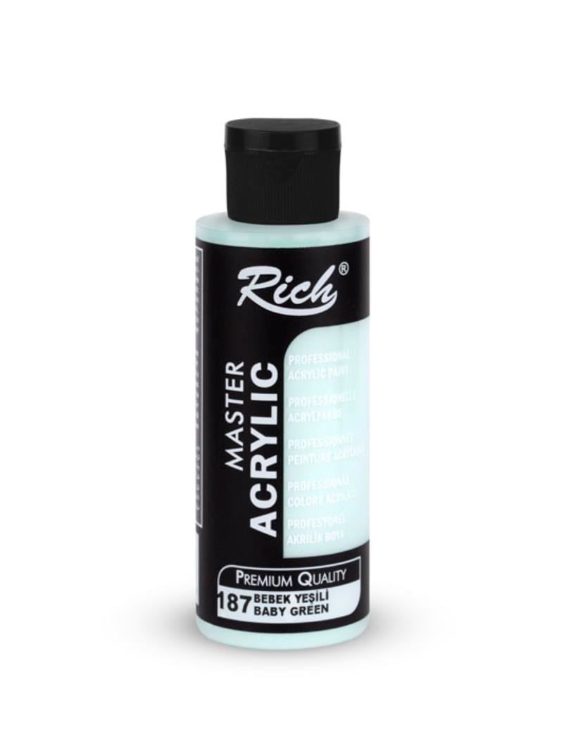 MASTER AKRİLİK 120 ML BEBEK YEŞİL Stok Kodu: AKR-120-187