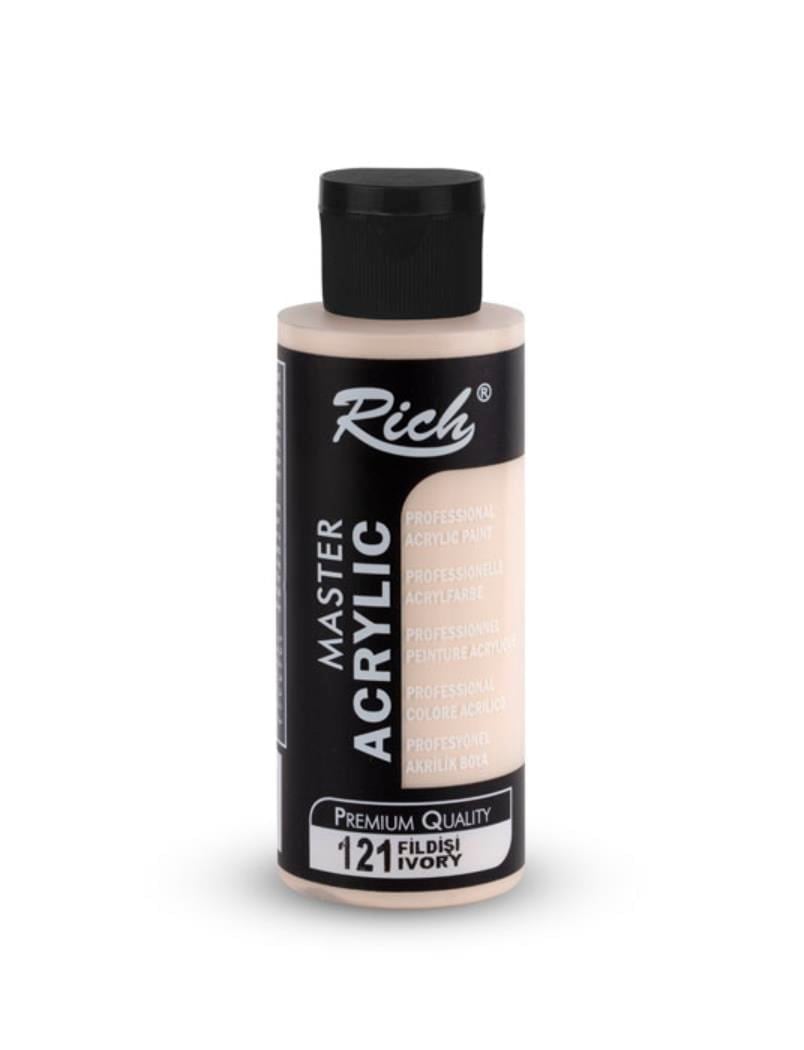 MASTER AKRİLİK 120 ML FİLDİŞİ Stok Kodu: AKR-120-121