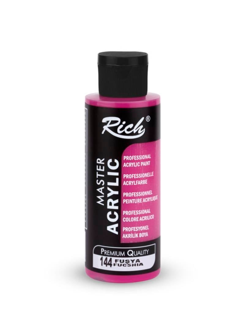 MASTER AKRİLİK 120 ML FUŞYA Stok Kodu: AKR-120-144