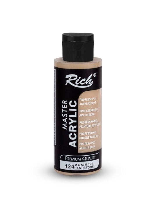 MASTER AKRİLİK 120 ML KUM BEJİ Stok Kodu: AKR-120-124