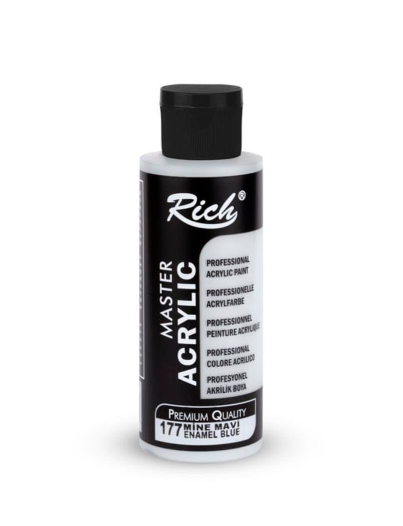 MASTER AKRİLİK 120 ML MİNE MAVİ Stok Kodu: AKR-120-177