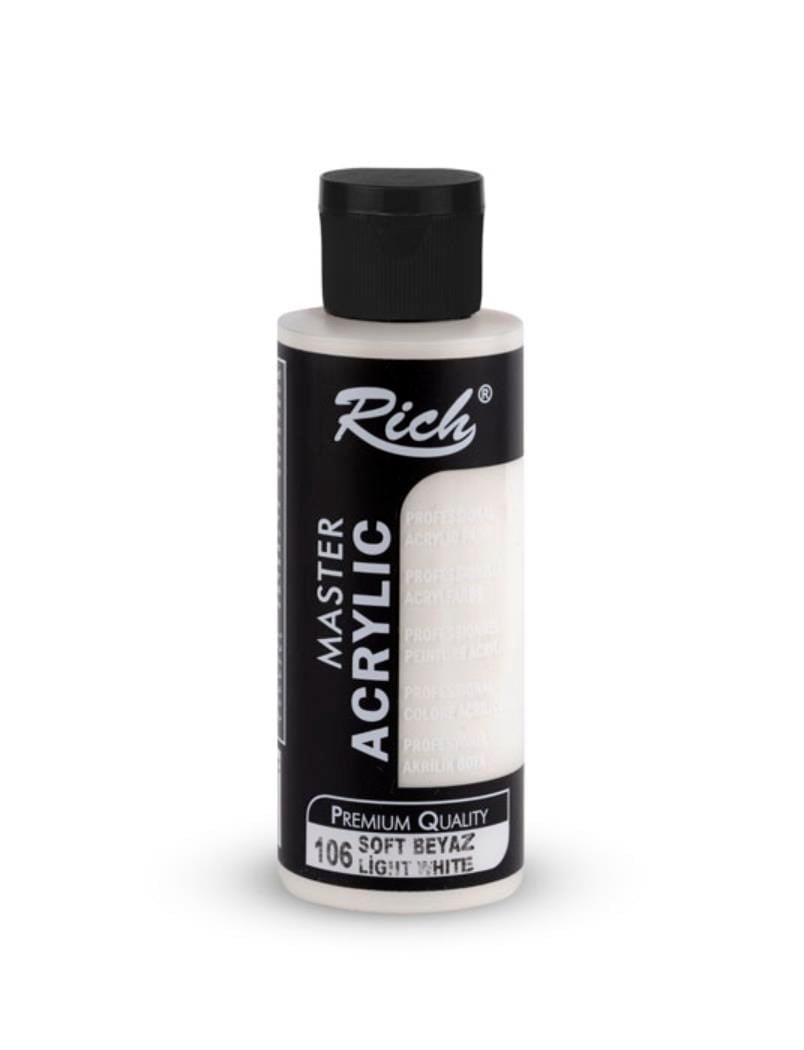 MASTER AKRİLİK 120 ML SOFT BEYAZ Stok Kodu: AKR-120-106
