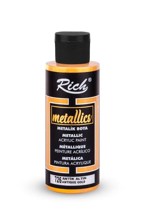 METALİK BOYA 120 ML ANTİK ALTIN Stok Kodu: MET-120-03958