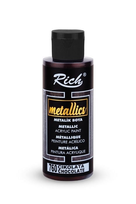 METALİK BOYA 120 ML ÇİKOLATA Stok Kodu: MET-120-03978