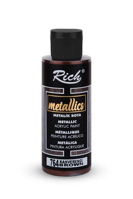METALİK BOYA 120 ML KAHVERENGİ Stok Kodu: MET-120-03981