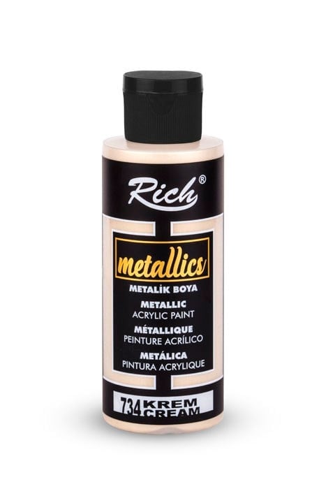 METALİK BOYA 120 ML KREM Stok Kodu: MET-120-03963