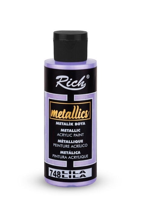 METALİK BOYA 120 ML LİLA Stok Kodu: MET-120-03970