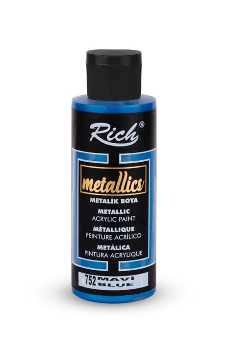 METALİK BOYA 120 ML MAVİ Stok Kodu: MET-120-03973