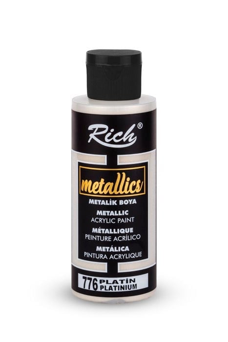 METALİK BOYA 120 ML PLATİN Stok Kodu: MET-120-03988