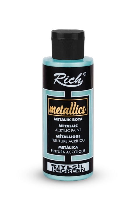 METALİK BOYA 120 ML YEŞİL Stok Kodu: MET-120-03974