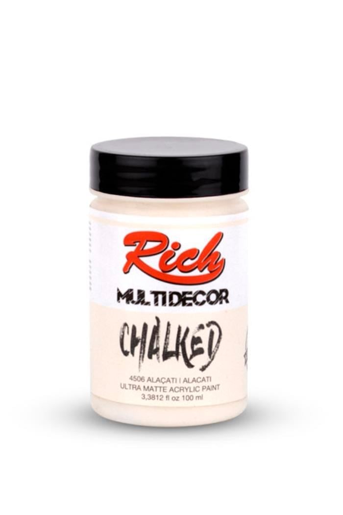 MULTİ DECOR CHALKED 100 ML ALAÇATI Stok Kodu: MDC-100-03604