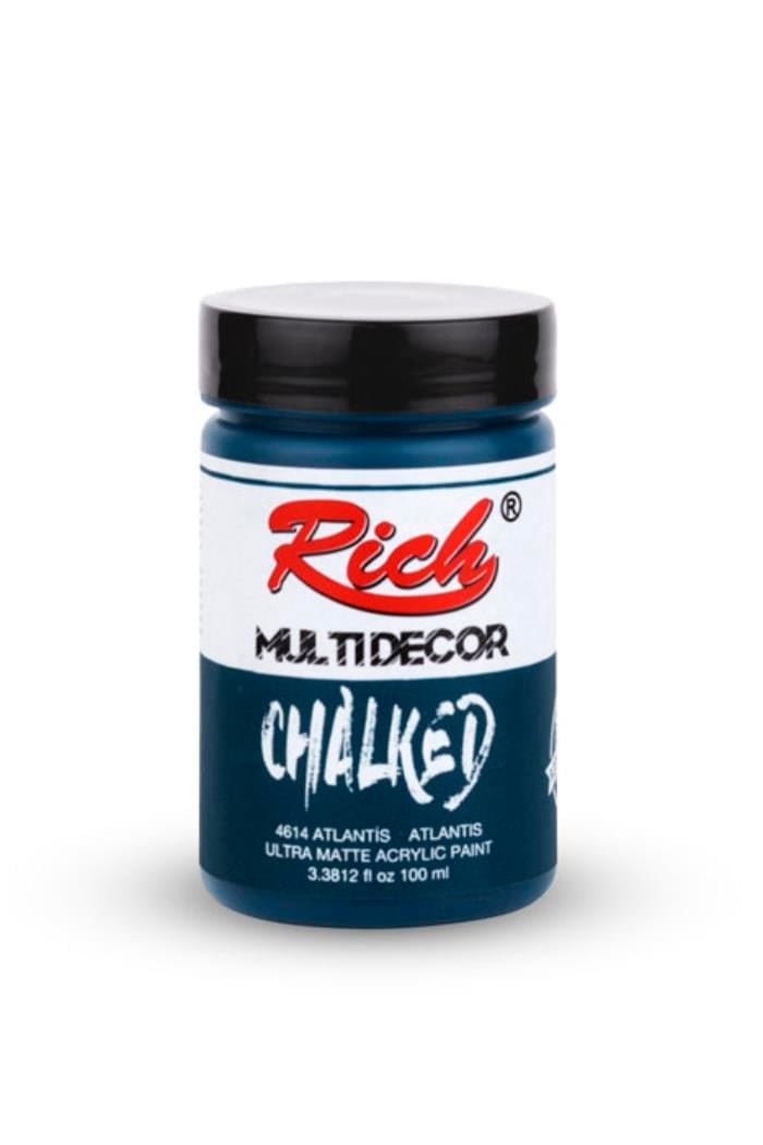 MULTI DECOR CHALKED 100 ML ATLANTİS Stok Kodu: MDC-100-06541