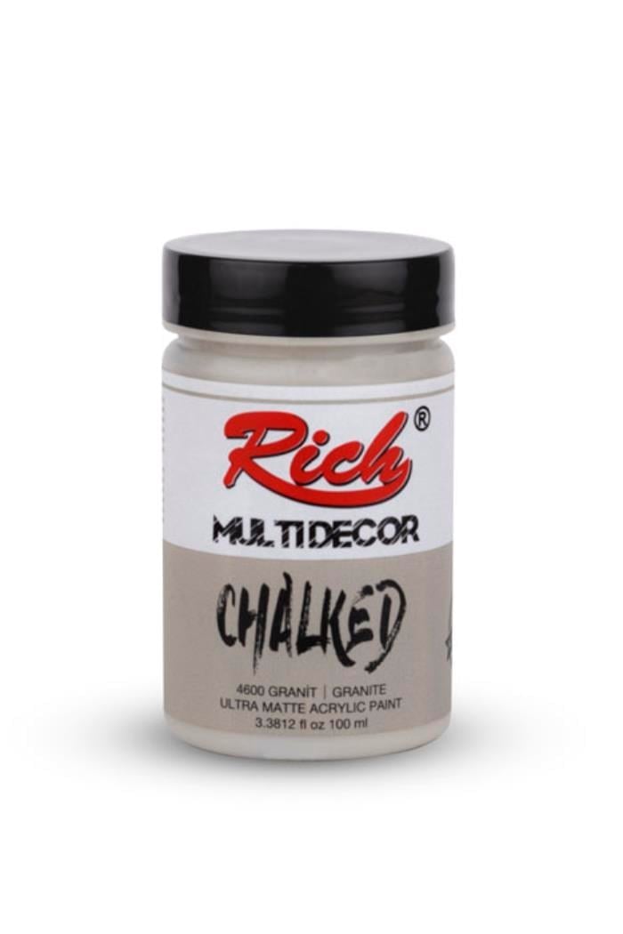 MULTI DECOR CHALKED 100 ML GRANİT Stok Kodu: MDC-100-06534