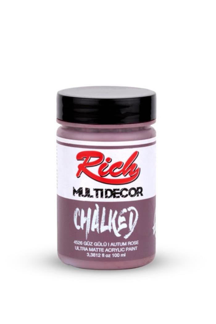 MULTİ DECOR CHALKED 100 ML GÜZGÜLÜ Stok Kodu: MDC-100-03614