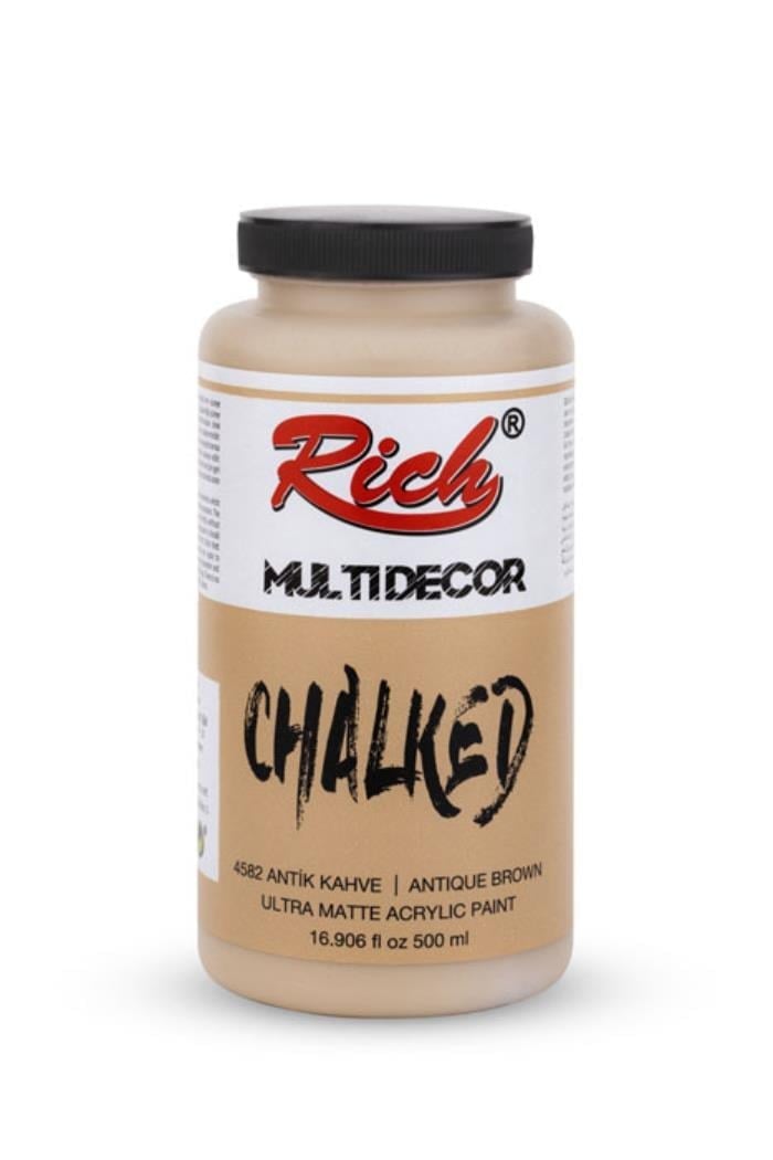 MULTİ DECOR CHALKED 500 ML ANTİK KAHVE Stok Kodu: MDC-500-09326