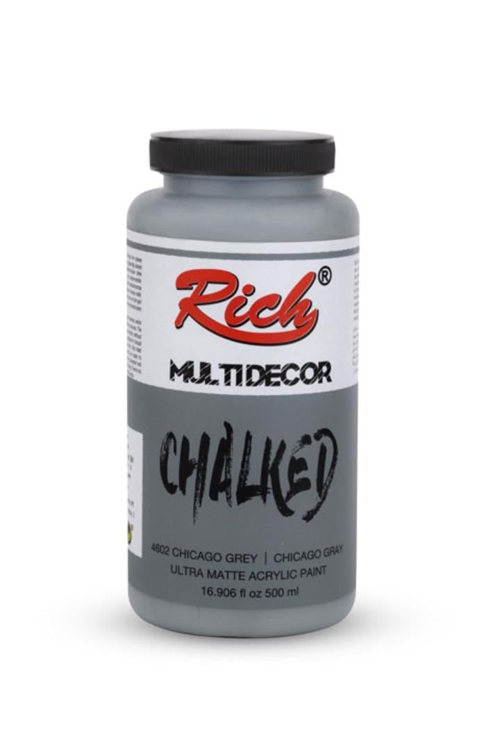 MULTİ DECOR CHALKED 500 ML CHICAGO GREY Stok Kodu: MDC-500-09250