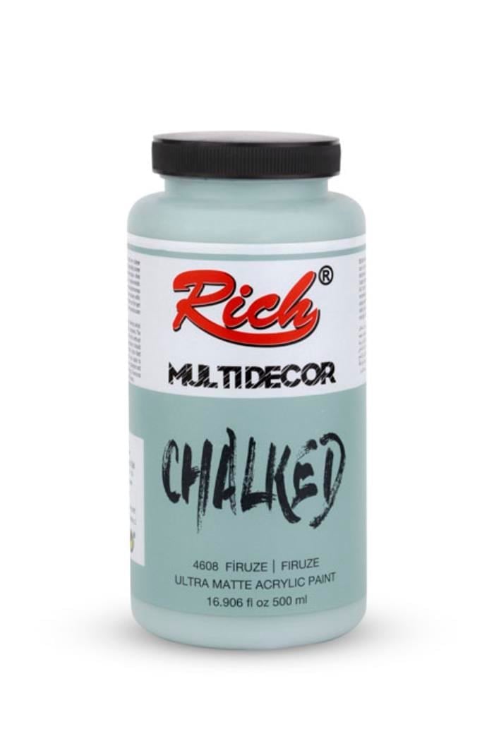 MULTİ DECOR CHALKED 500 ML FİRUZE Stok Kodu: MDC-500-09253