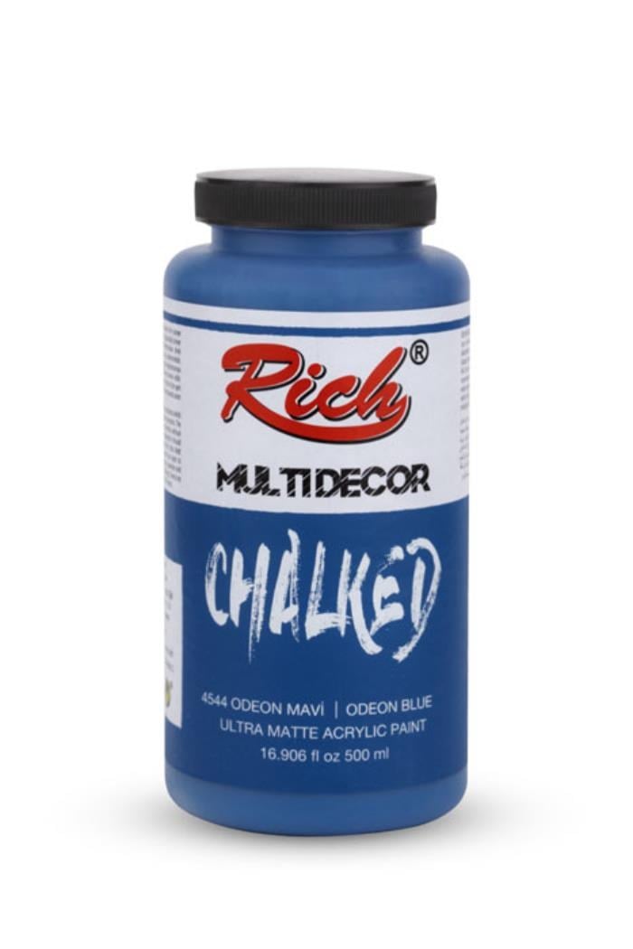 MULTİ DECOR CHALKED 500 ML ODEON MAVİ Stok Kodu: MDC-500-09328