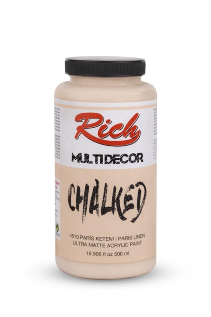 MULTİ DECOR CHALKED 500 ML PARİS KETENİ Stok Kodu: MDC-500-03702