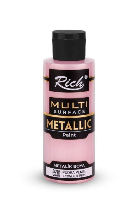 MULTI METALİK 120 ML PUDRA PEMBE Stok Kodu: MSM-120-03724