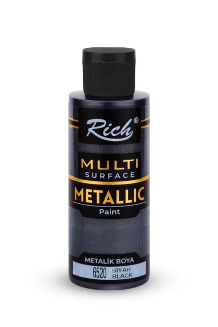 MULTI METALİK 120 ML SİYAH Stok Kodu: MSM-120-03719