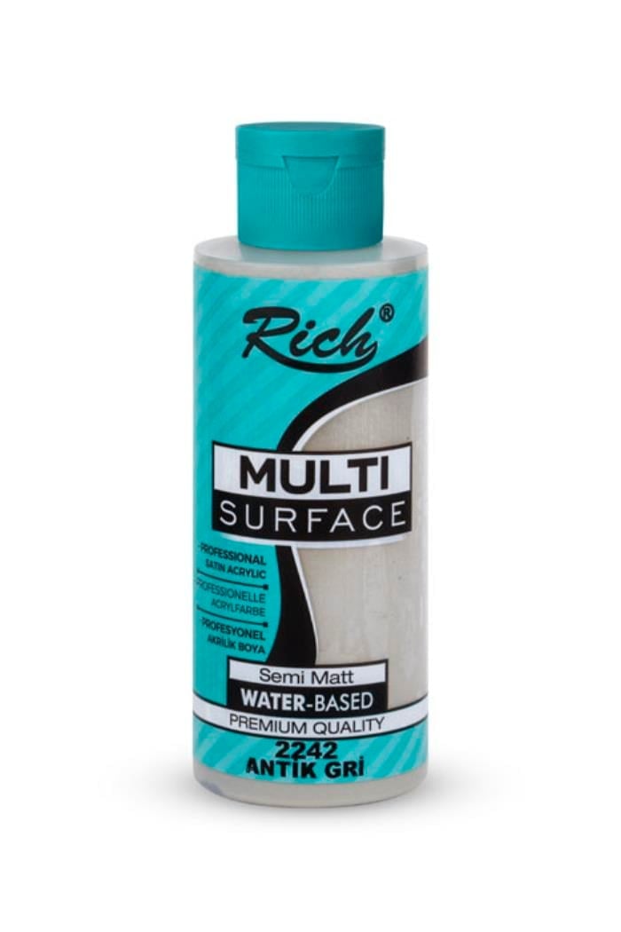 MULTİ SURFACE 120 ML ANTİK GRİ Stok Kodu: MLS-120-2242