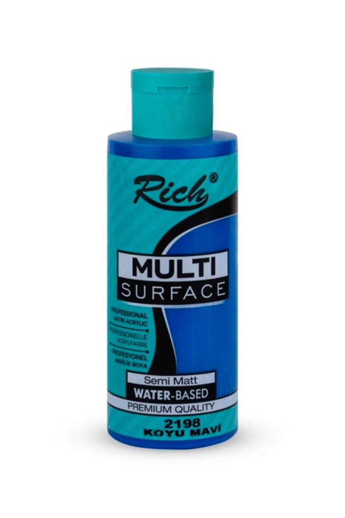 MULTİ SURFACE 120 ML KOYU MAVİ Stok Kodu: MLS-120-2198