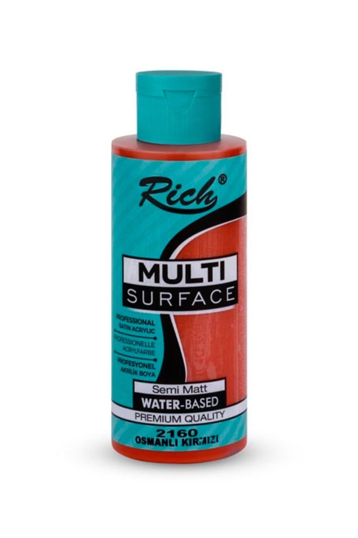 MULTİ SURFACE 120 ML OSMANLI KIRMIZI Stok Kodu: MLS-120-2160