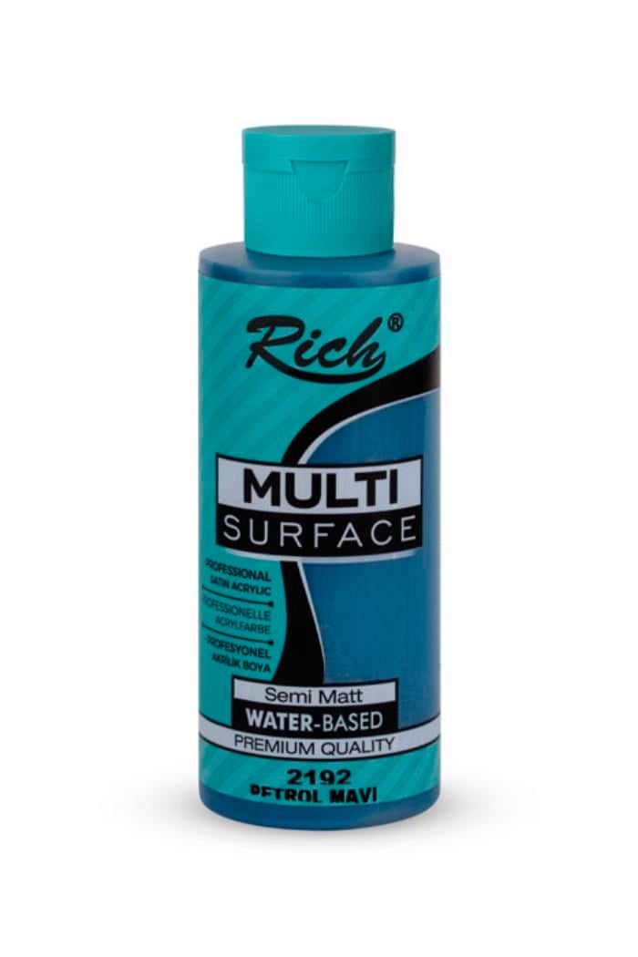 MULTİ SURFACE 120 ML PETROL MAVİ Stok Kodu: MLS-120-2192