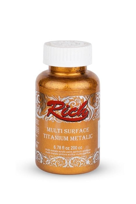 MULTI TITANIUM METALİK 200 ML ANTİK ALTIN Stok Kodu: TTM-200-04428
