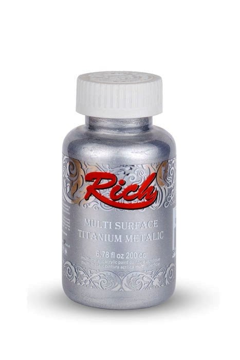 MULTI TITANIUM METALİK 200 ML ANTİK GÜMÜŞ Stok Kodu: TTM-200-04425