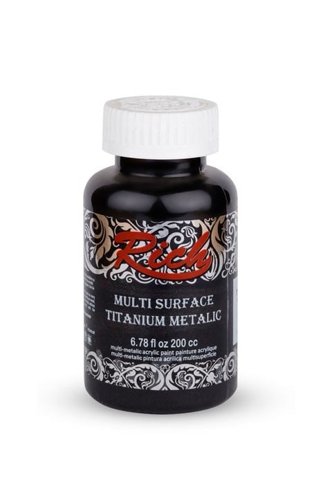 MULTI TITANIUM METALİK 200 ML SİYAH Stok Kodu: TTM-200-04432